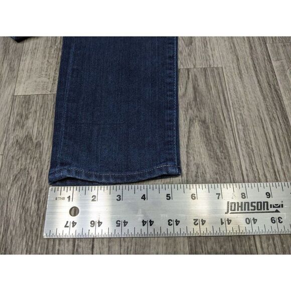 Adriano Goldschmied Womens Size 27 R Pockets Embroidered Skinny Denim Blue Jeans - Picture 12 of 12